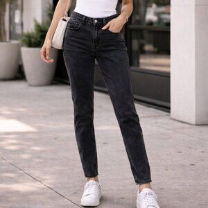 BDG Urban Outfitters Mom Jeans High Rise Women’s Size 28 Black Vintage Fit